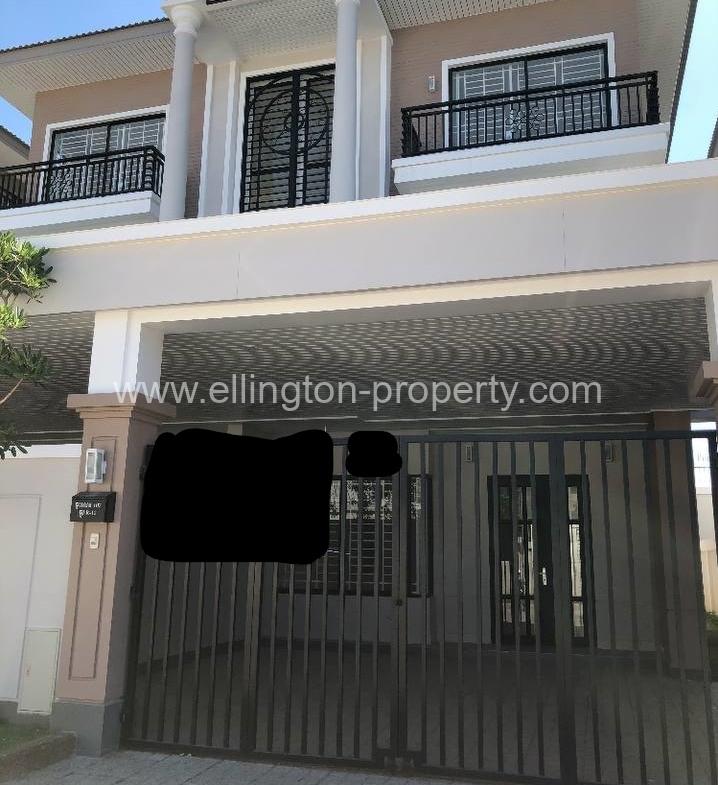 4bedroom Villa In Borey Penghut Berg Snao , Code N023 - Ellington Property