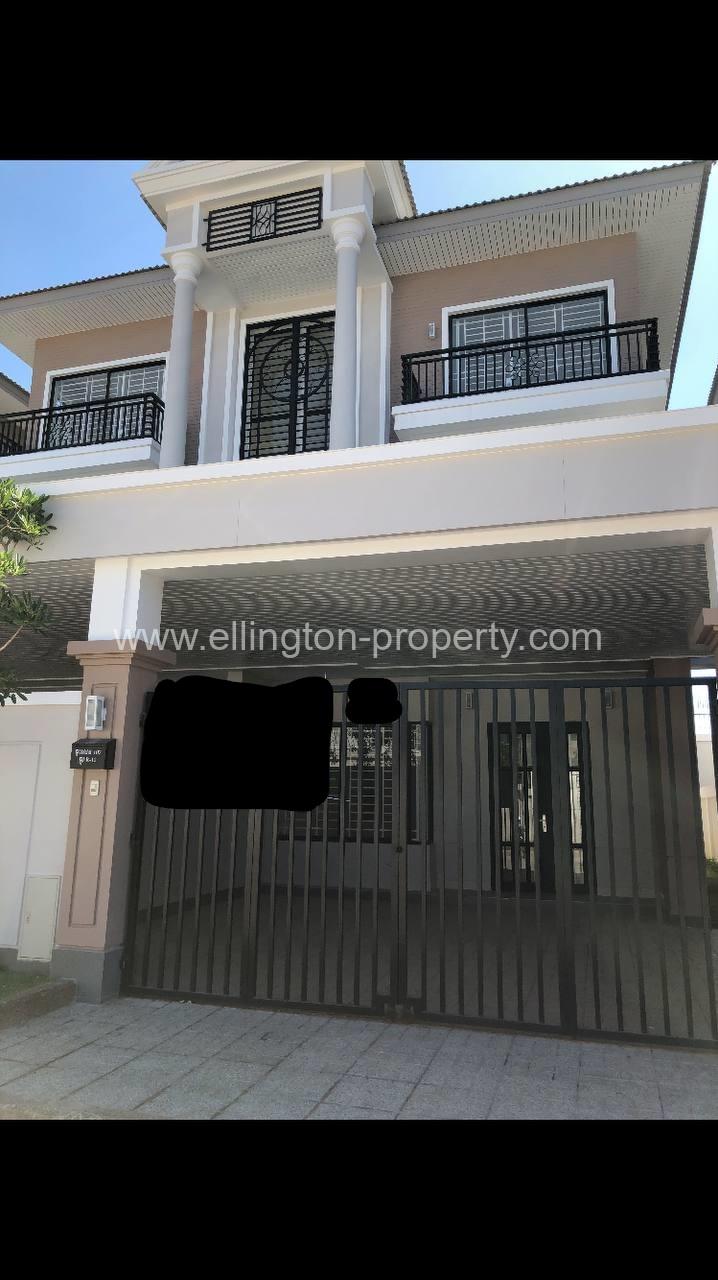 4bedroom Villa In Borey Penghut Berg Snao , Code N023 - Ellington Property