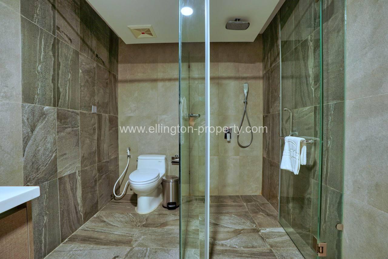 1 Bedroom Services Apartment Available For Rent Location In Bkk2 - Ellington Property