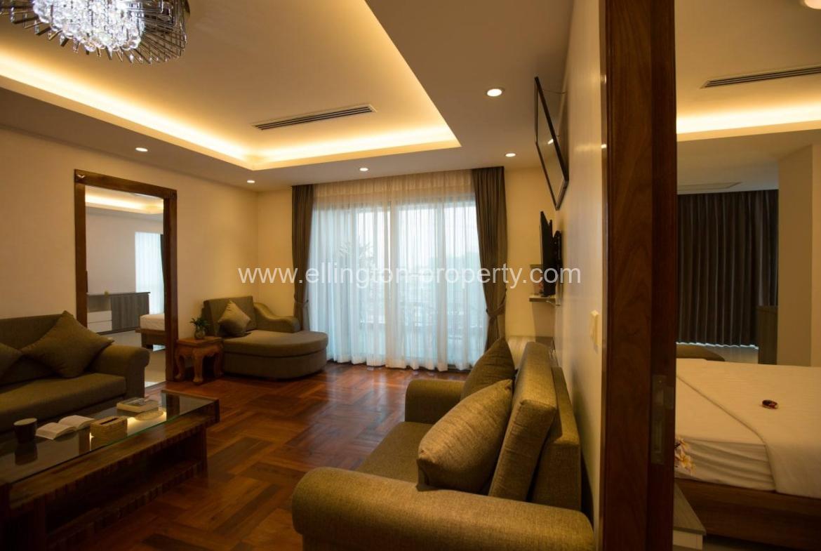 3 Bedrooms Services Apartment Available For Rent Location In Bkk1 - Ellington Property