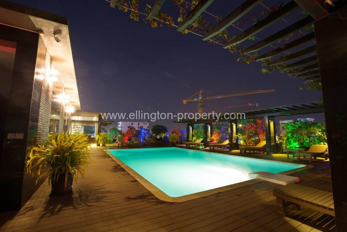 3 Bedrooms Services Apartment Available For Rent Location In Bkk1 - Ellington Property