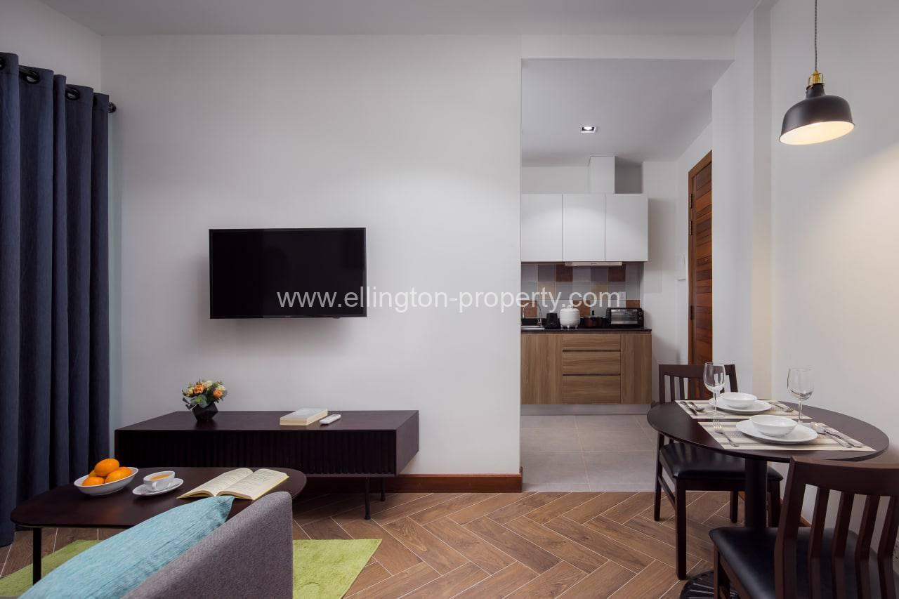 1 Bedroom Services Apartment Available For Rent Location At Toul Tompoung Id S200 - Ellington Property