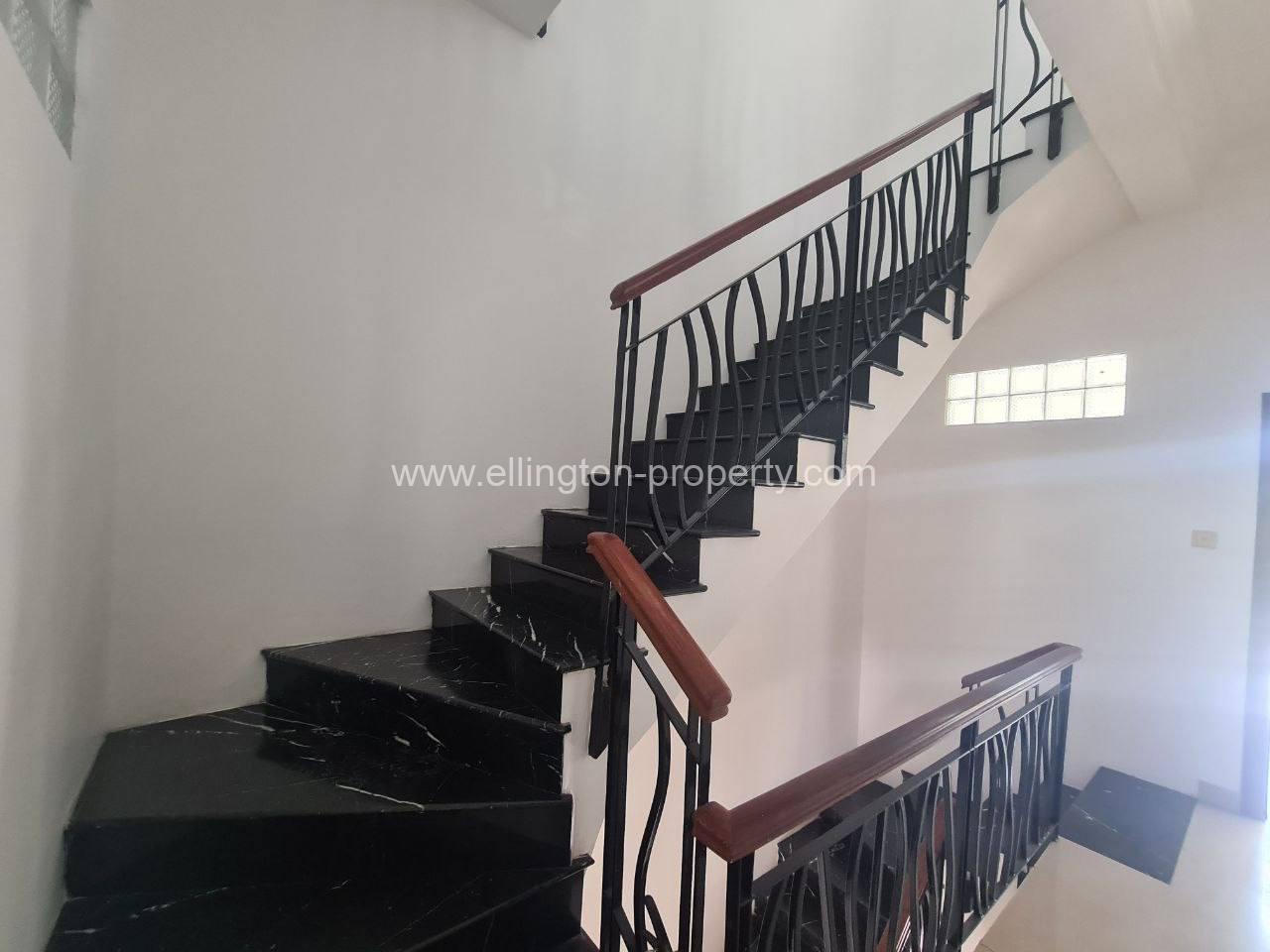 4 Bedroom Shophouse Available For Rent In Tonle Bassac Id S168 - Ellington Property