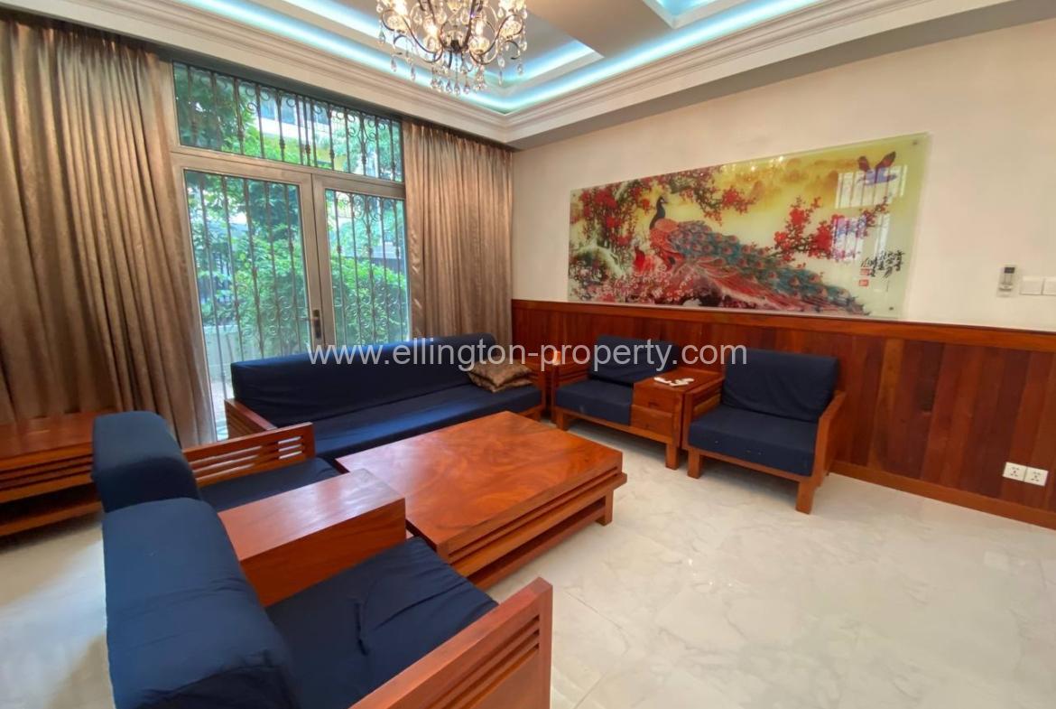 7 Bedroom Villa For Rent At Tonle Bassac Id S136 - Ellington Property