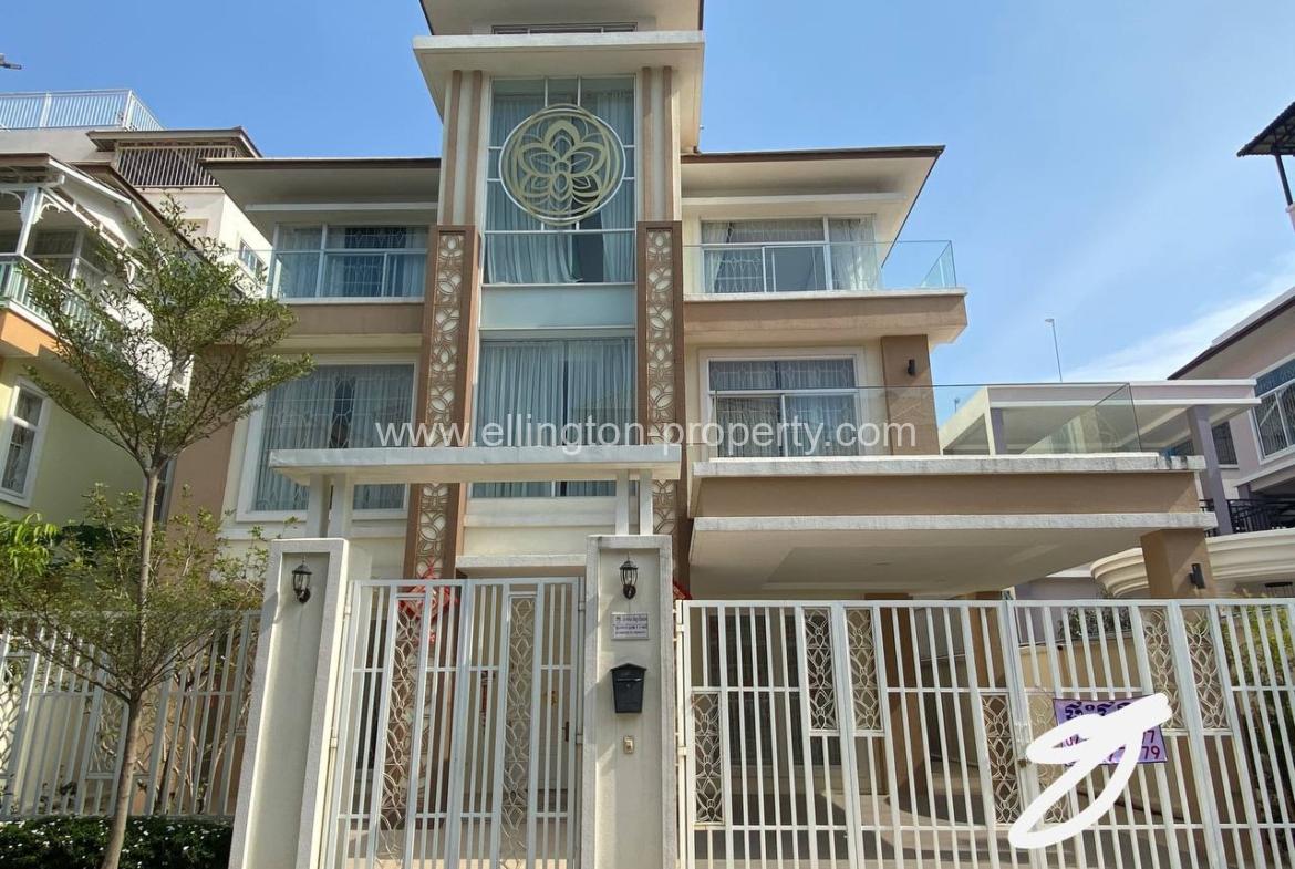 5bedroom Villa For Rent In Mean Chey Street Maida 2004 - Ellington Property