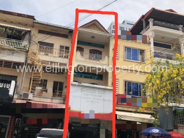 4 Bedroom Shophouse For Rent In Bkk2 Id S157 - Ellington Property