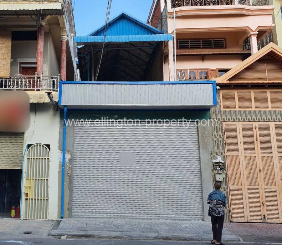 Shophouse Available For Rent Location In Toul Tompuong Id S2053 - Ellington Property