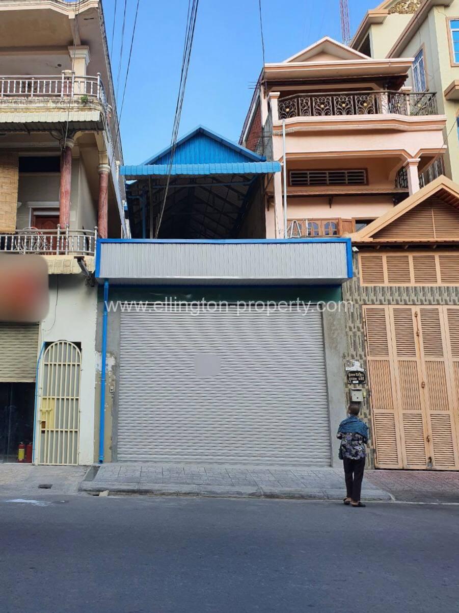 Shophouse Available For Rent Location In Toul Tompuong Id S2053 - Ellington Property