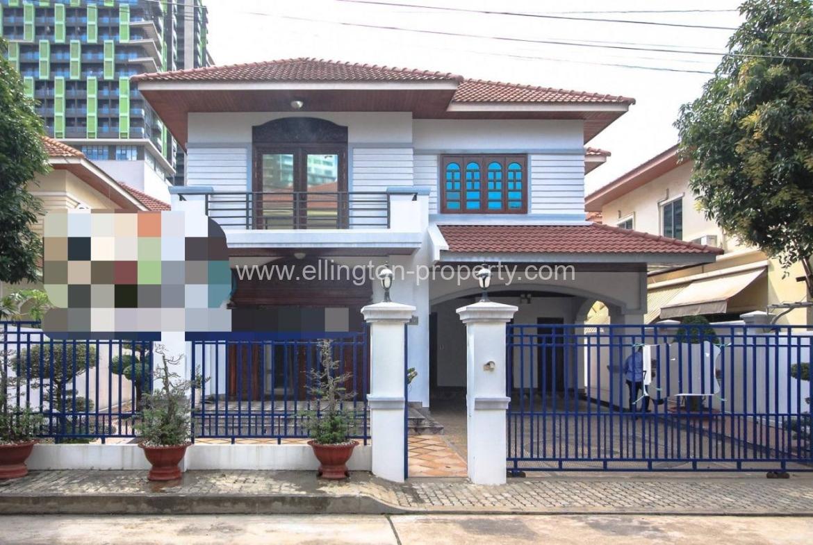 Villa 6 Bedroom Available For Rent , Located In Tonle Bassac - Ellington Property