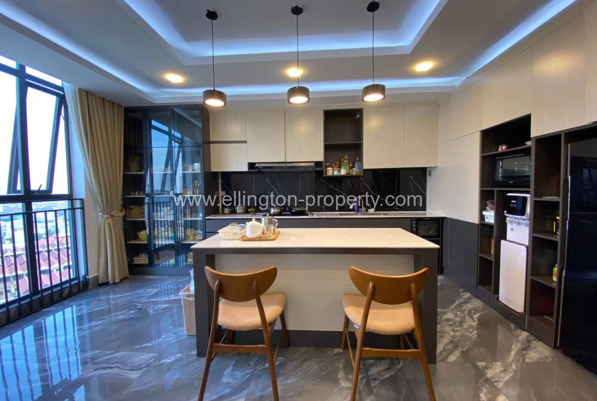 Penthouse Services Apartment Available For Rent Location At Beong Tumpun Id S2141 - Ellington Property