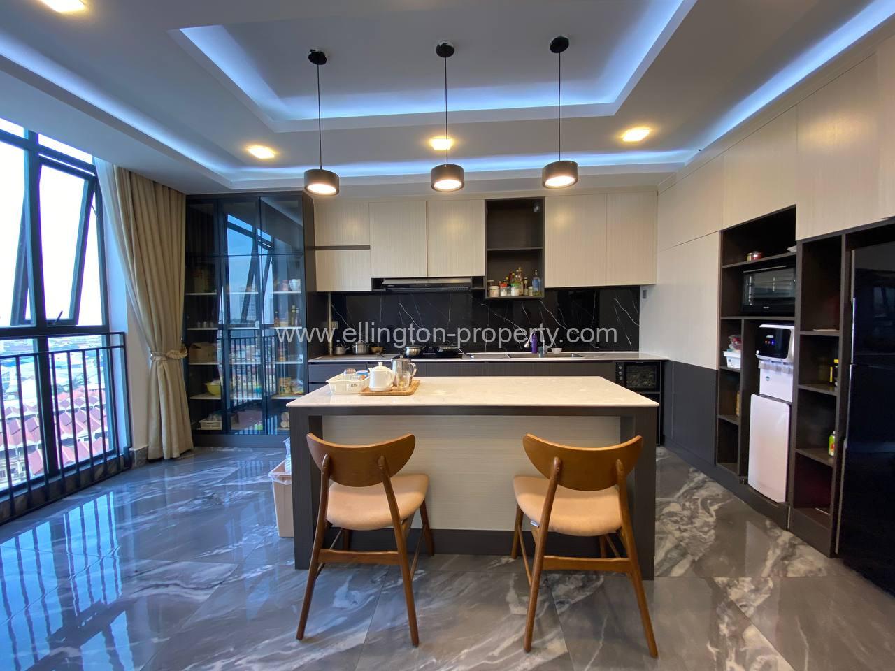 Penthouse Services Apartment Available For Rent Location At Beong Tumpun Id S2141 - Ellington Property