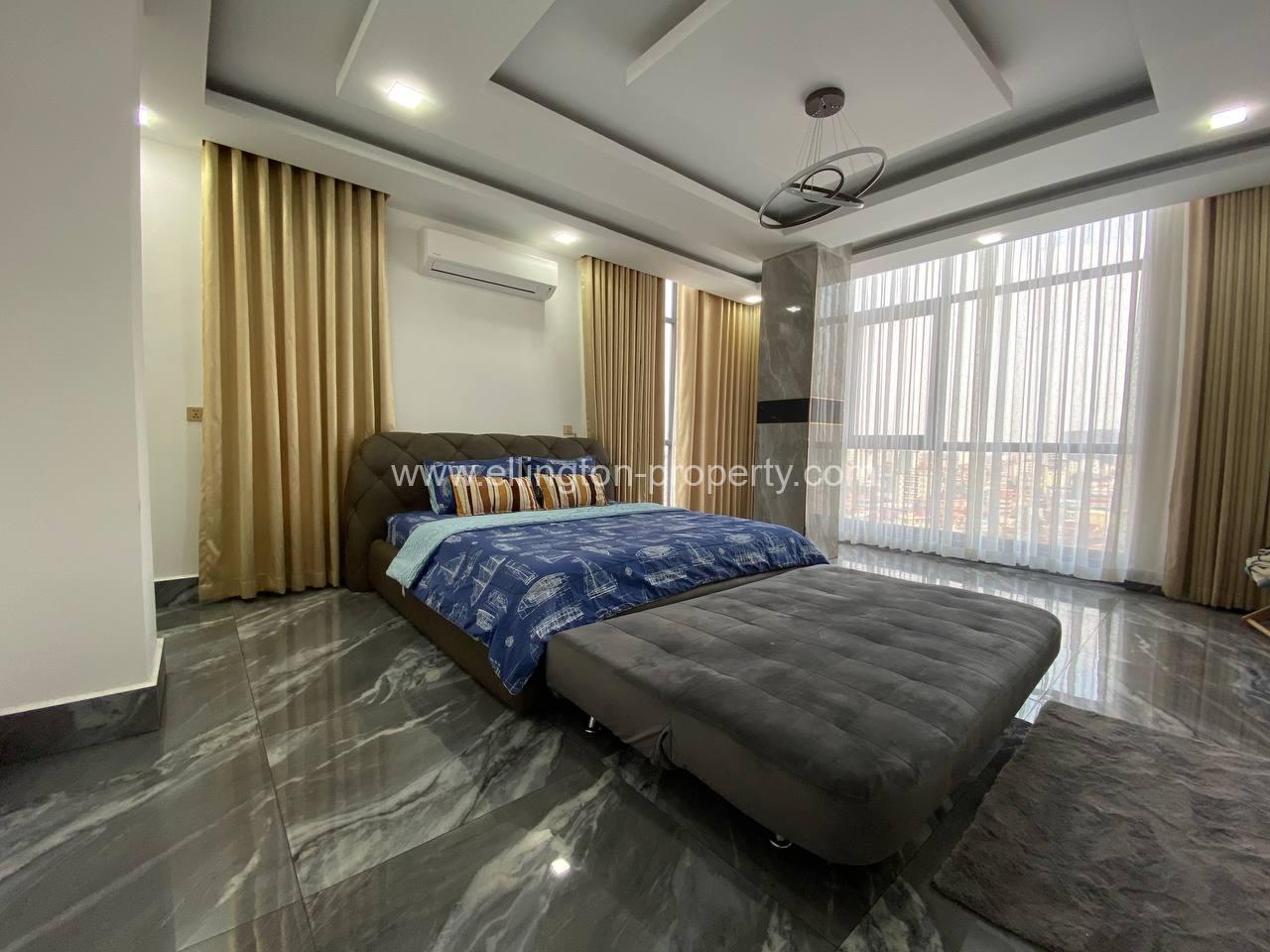 Penthouse Services Apartment Available For Rent Location At Beong Tumpun Id S2141 - Ellington Property