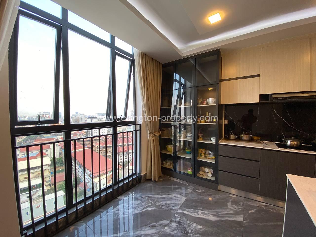 Penthouse Services Apartment Available For Rent Location At Beong Tumpun Id S2141 - Ellington Property