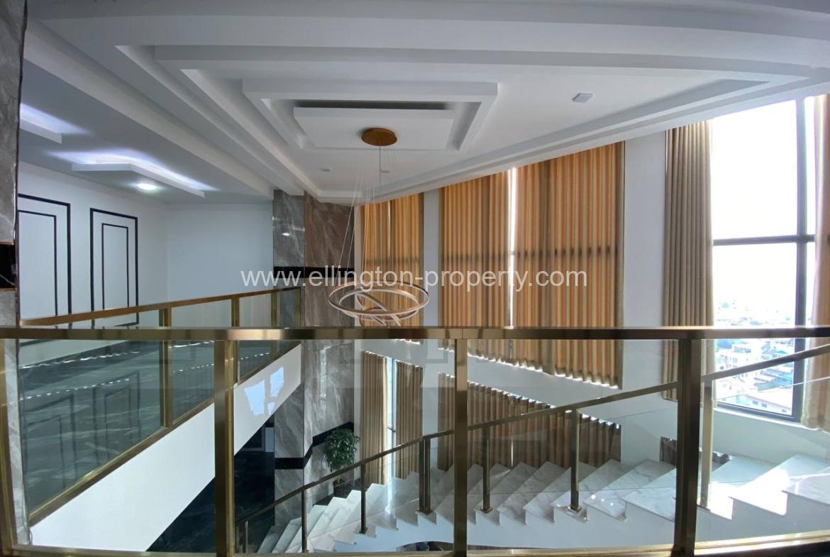 Penthouse Services Apartment Available For Rent Location At Beong Tumpun Id S2141 - Ellington Property