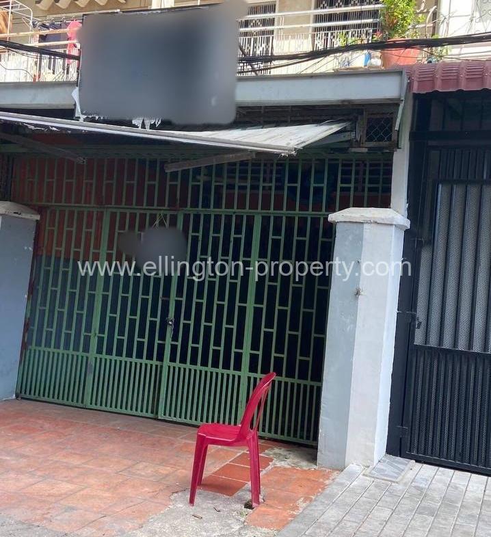 Shophouse Available For Rent Location In Daunh Penh Id S2092 - Ellington Property