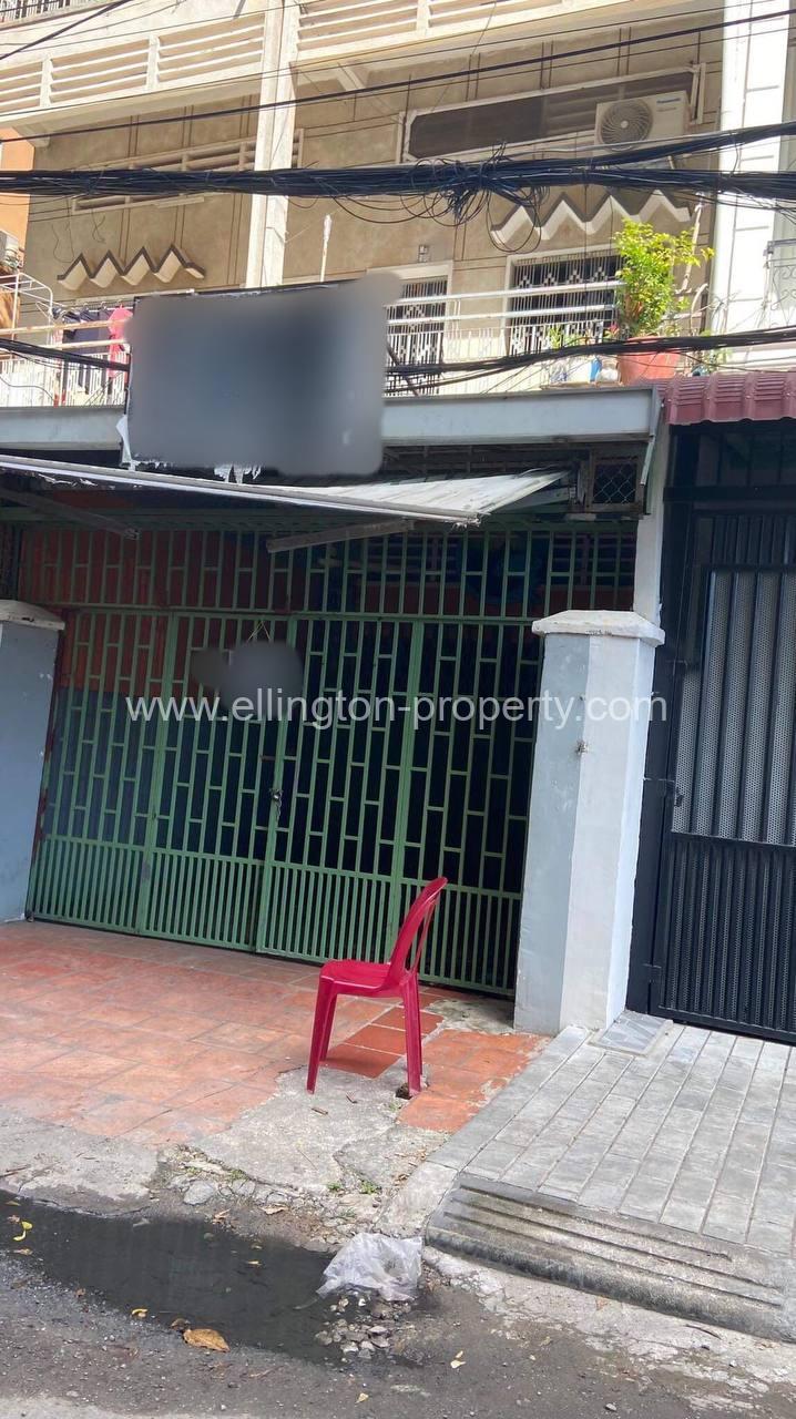 Shophouse Available For Rent Location In Daunh Penh Id S2092 - Ellington Property