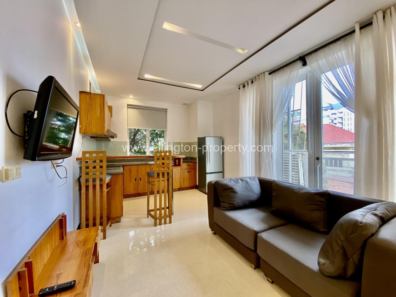 1 Bedroom Available For Rent Location Toul Tom Pong - Ellington Property