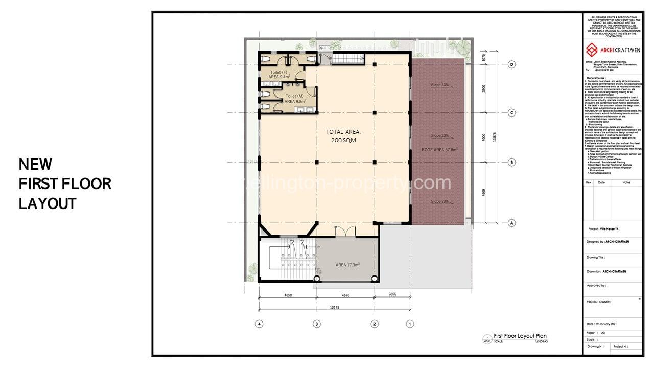 Building Available For Rent Location At Toul Kork id S2131 - Ellington Property