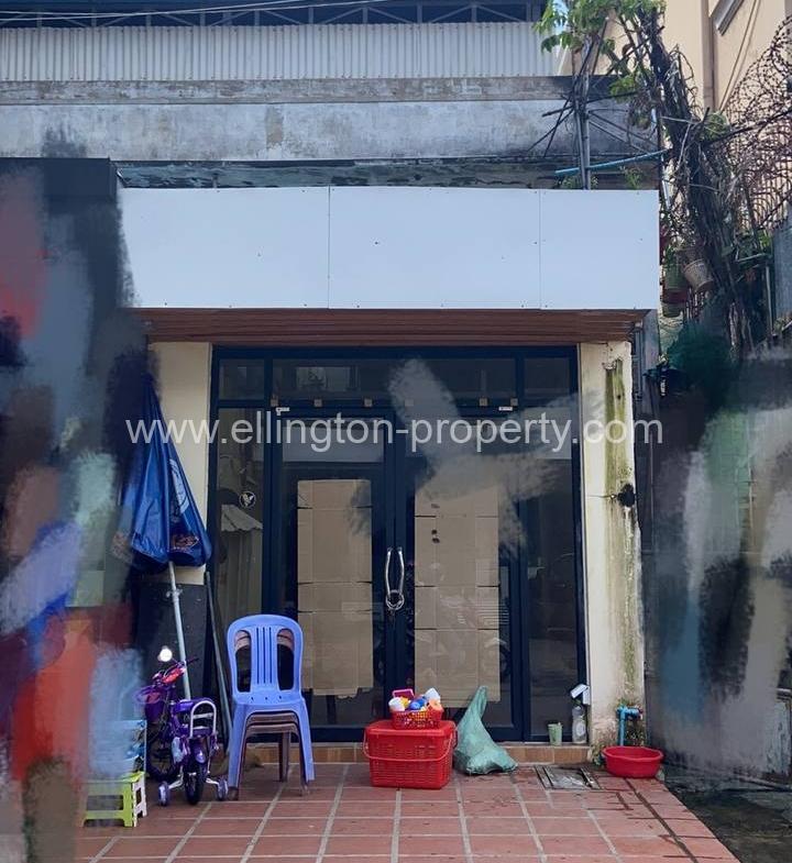 Shophouse Available For Rent Location In Daunh Penh Id S2127 - Ellington Property