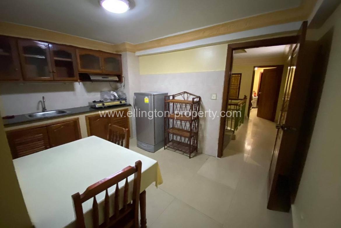 1 Bedroom Room Services Apartment Available For Rent Location In Daun Penh Is - Ellington Property