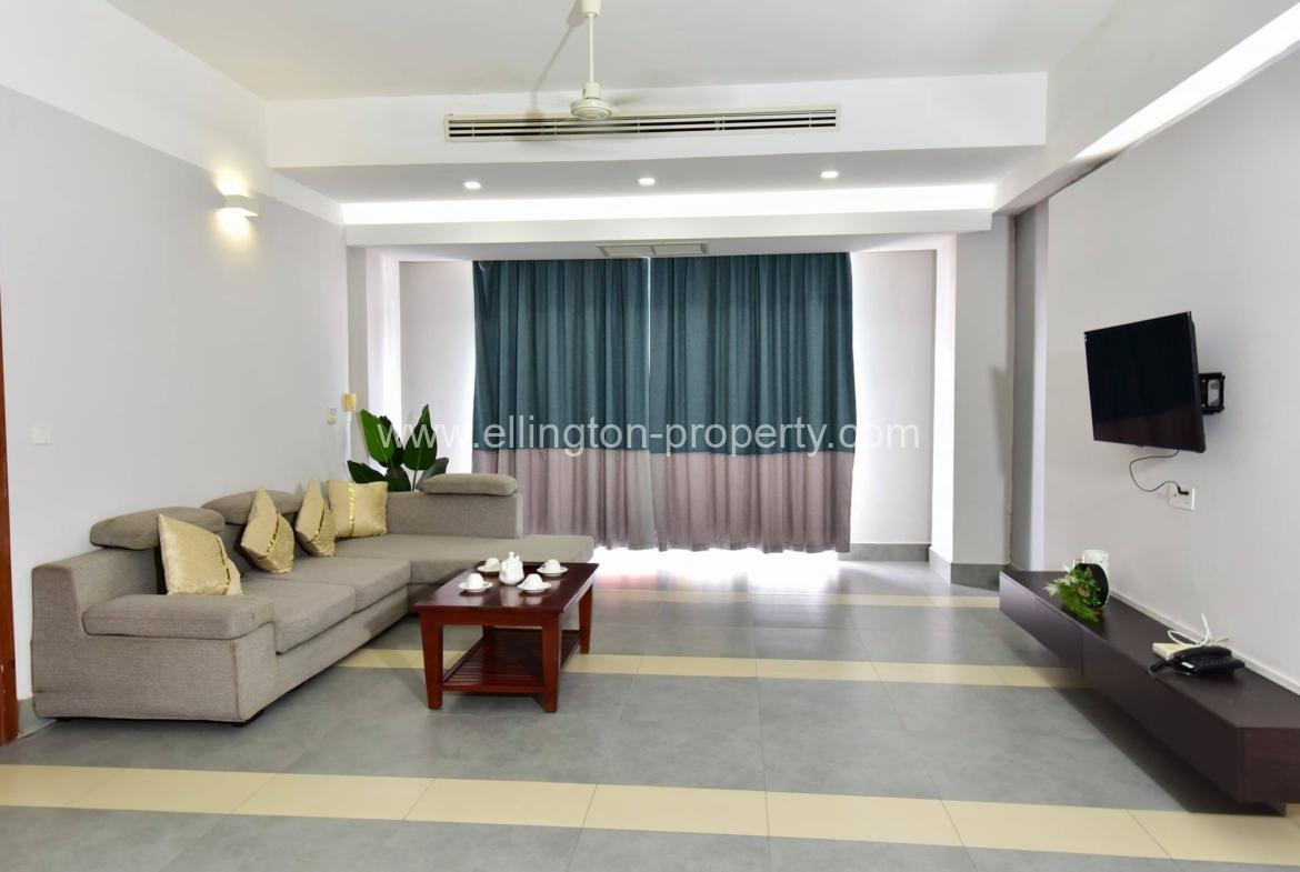 One Bedroom Services Apartment Available For Rent Location In Toul Tom Poung Id S2159 - Ellington Property