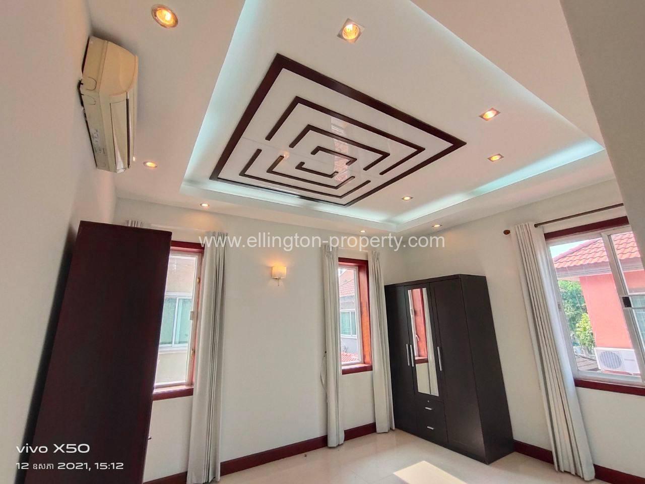 5 Bedrooms Villa Available For Rent Location In Tonle Bassac Id S2188 - Ellington Property