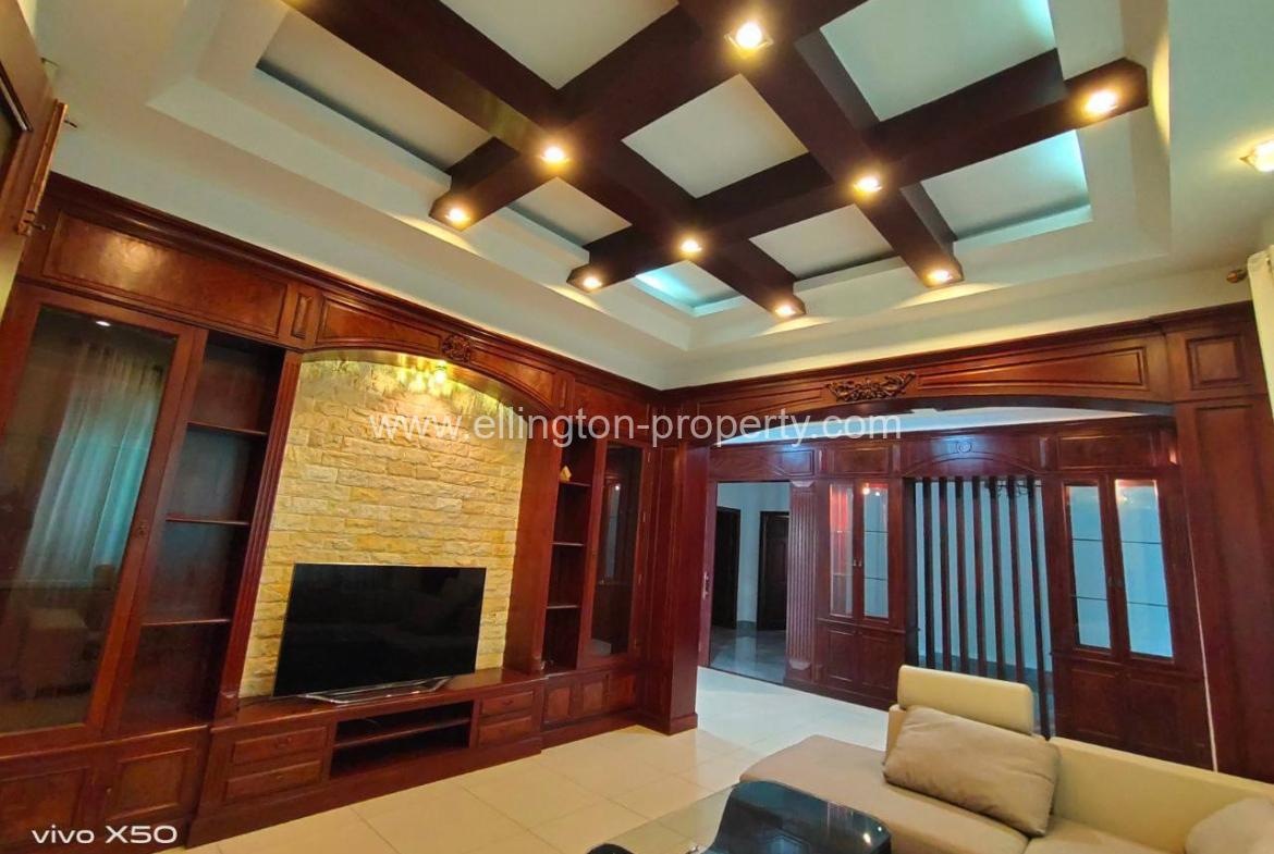 5 Bedrooms Villa Available For Rent Location In Tonle Bassac Id S2188 - Ellington Property