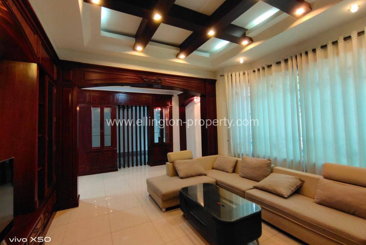 5 Bedrooms Villa Available For Rent Location In Tonle Bassac Id S2188 - Ellington Property