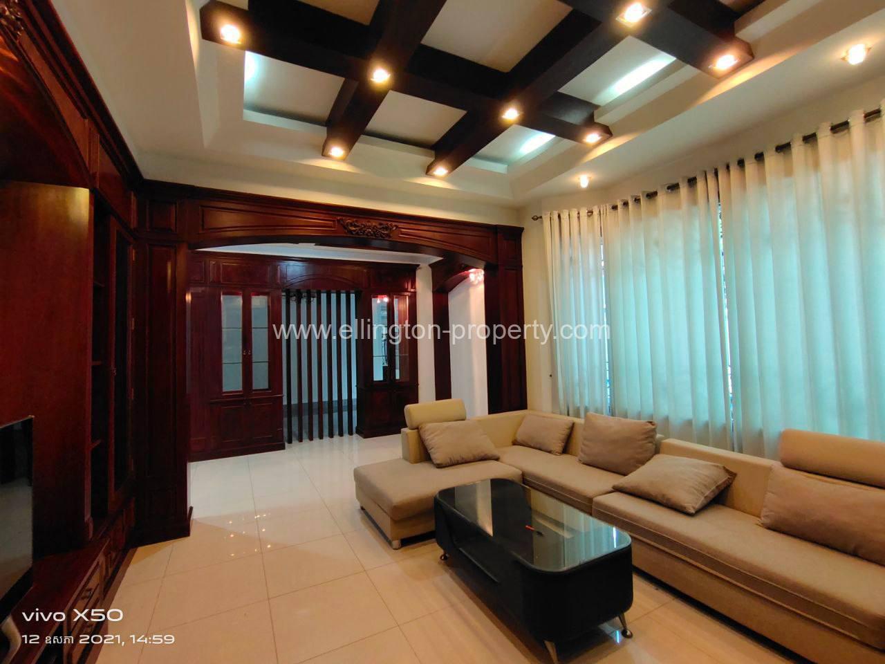 5 Bedrooms Villa Available For Rent Location In Tonle Bassac Id S2188 - Ellington Property