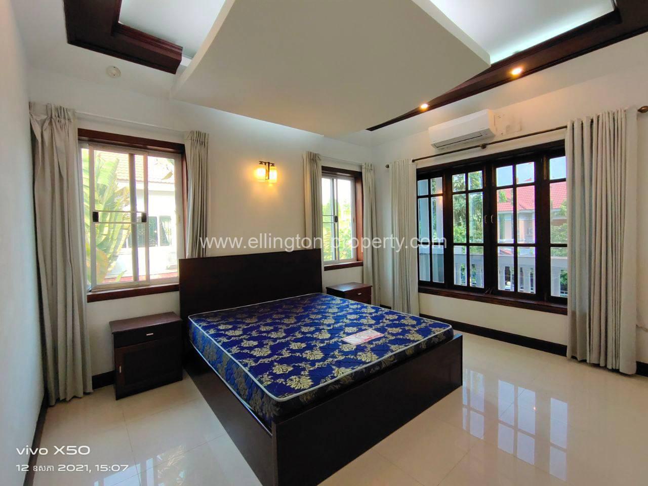 5 Bedrooms Villa Available For Rent Location In Tonle Bassac Id S2188 - Ellington Property