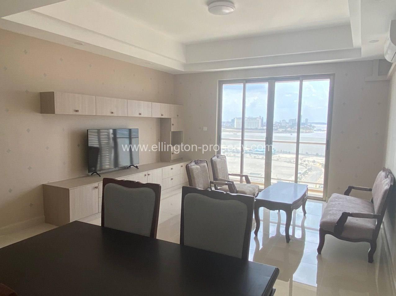 Two Bedrooms Apartment Available  For Least Location In Tonle Bassac Id S2163 - Ellington Property