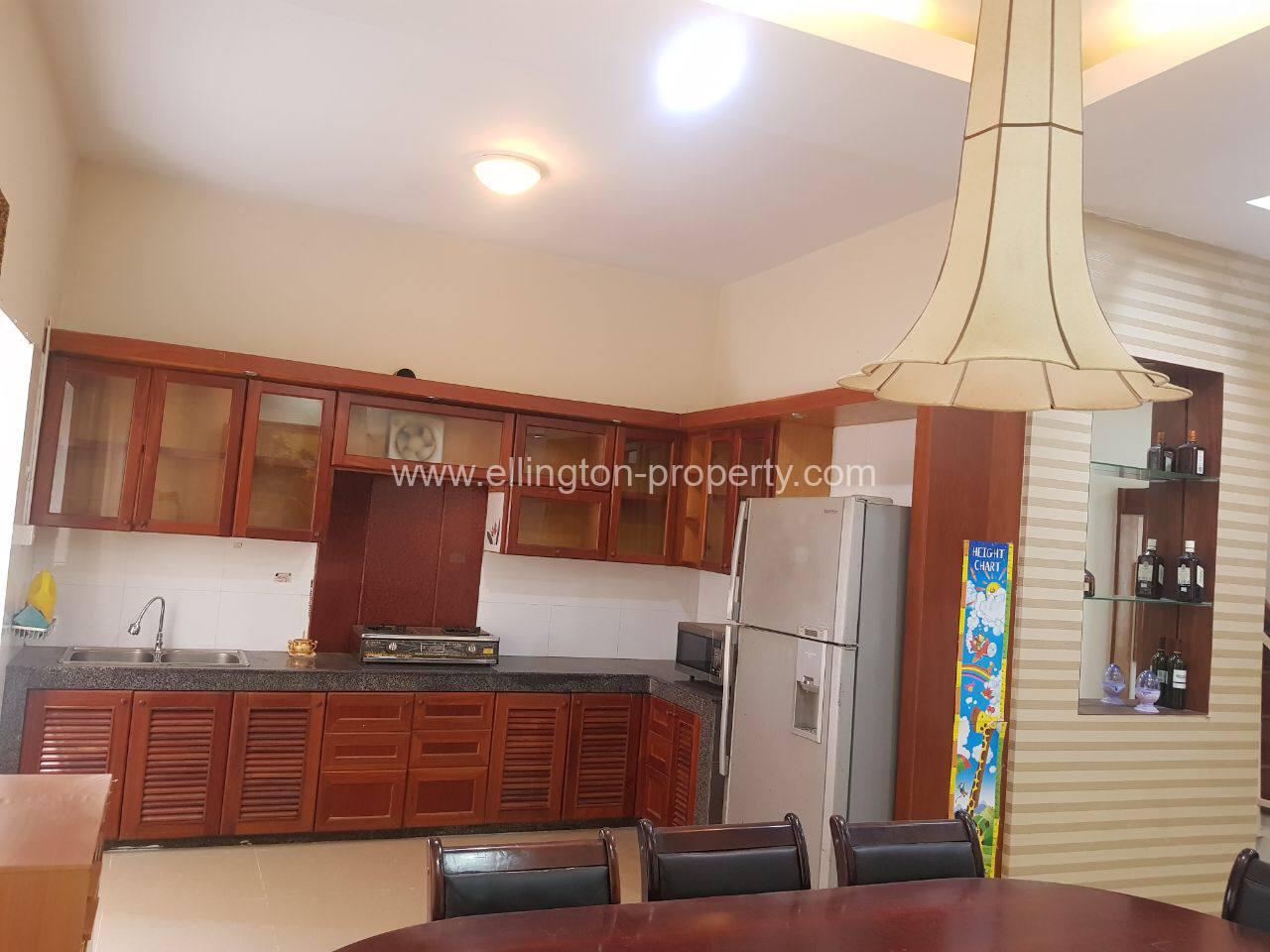 4 Bedrooms Twin Villa Available For Rent Location In Beong Snor Id S2169 - Ellington Property