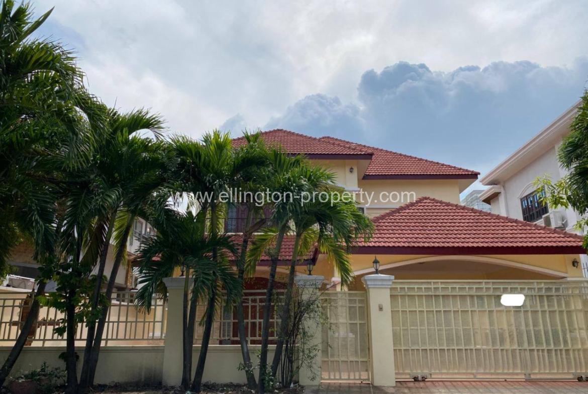 5 Bedrooms Villa Available For Rent Location In Toul Kork Id S2182 - Ellington Property