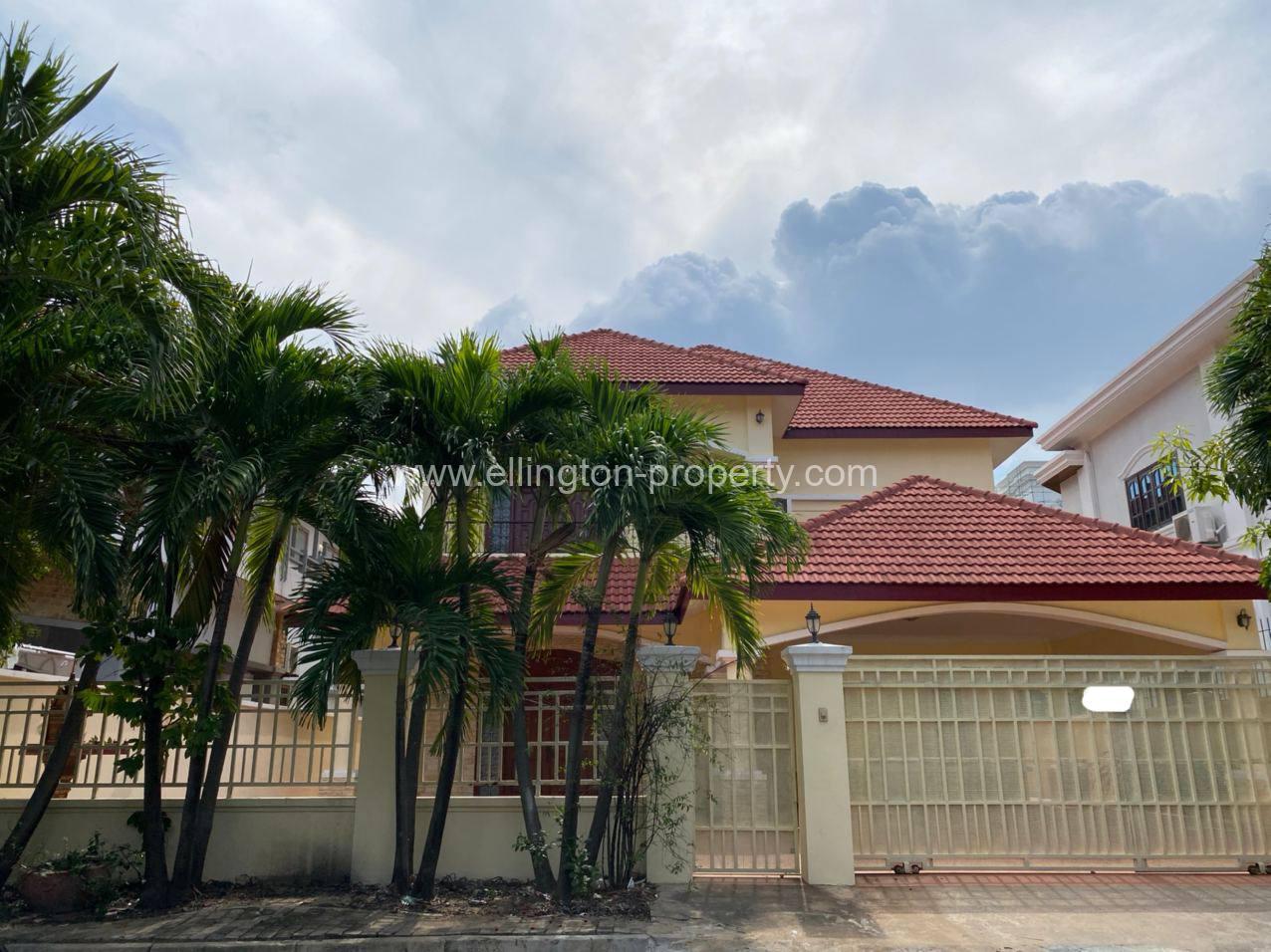 5 Bedrooms Villa Available For Rent Location In Toul Kork Id S2182 - Ellington Property