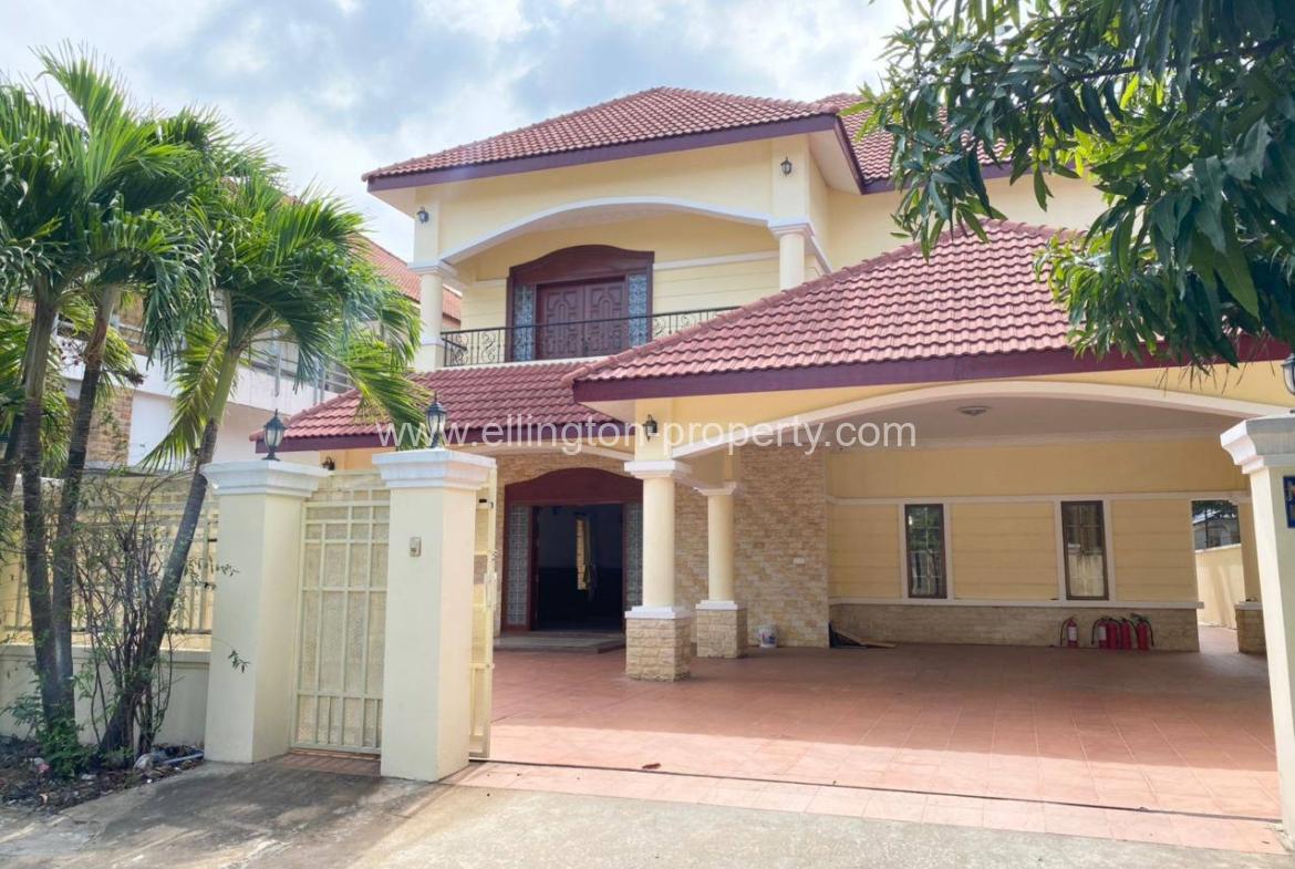 5 Bedrooms Villa Available For Rent Location In Toul Kork Id S2182 - Ellington Property