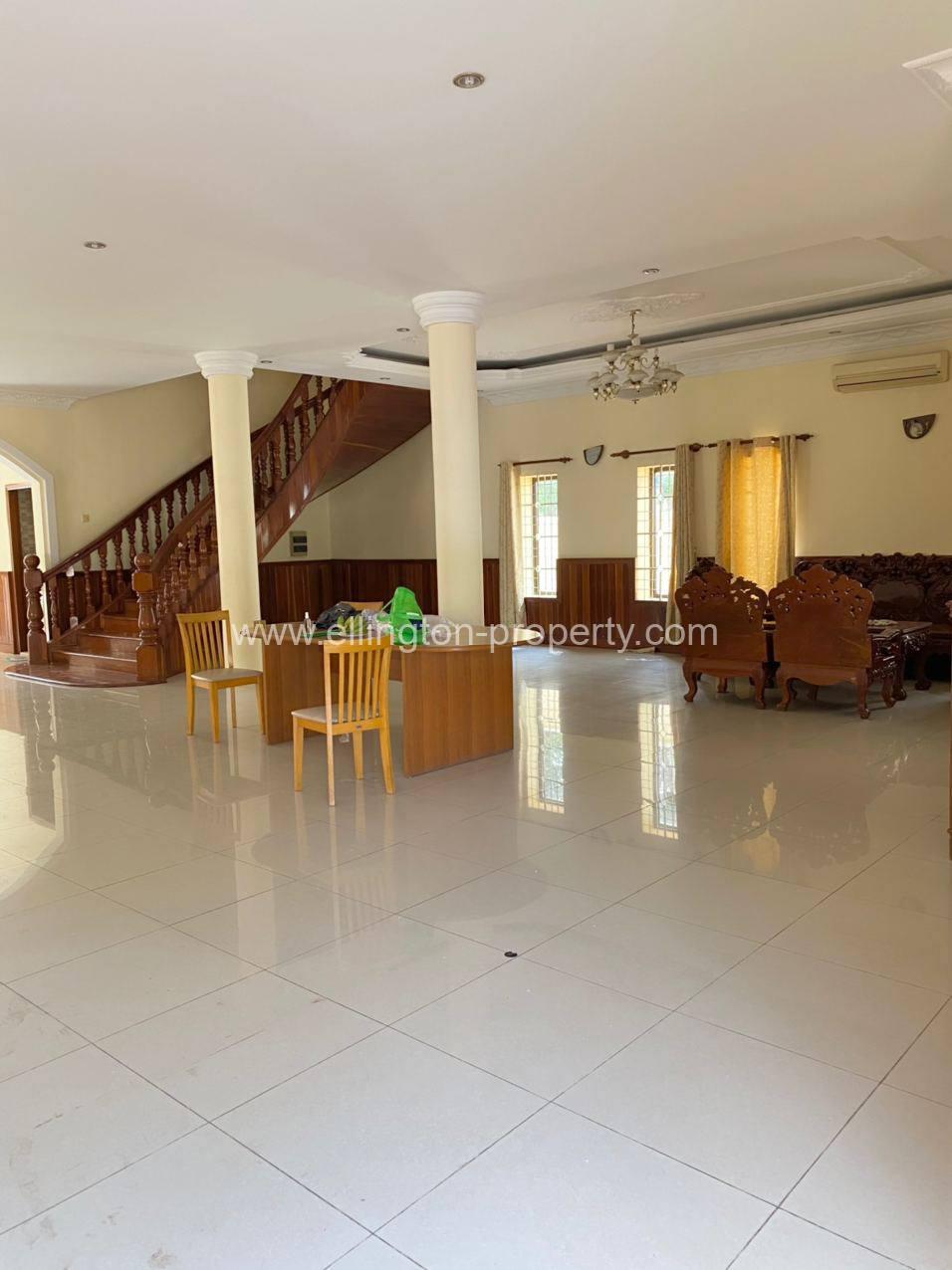 5 Bedrooms Villa Available For Rent Location In Toul Kork Id S2182 - Ellington Property