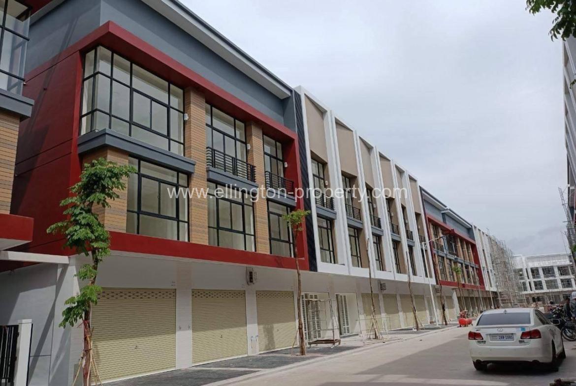 Shophouse Available For Rent Location In Beong Snor Id S2149 - Ellington Property