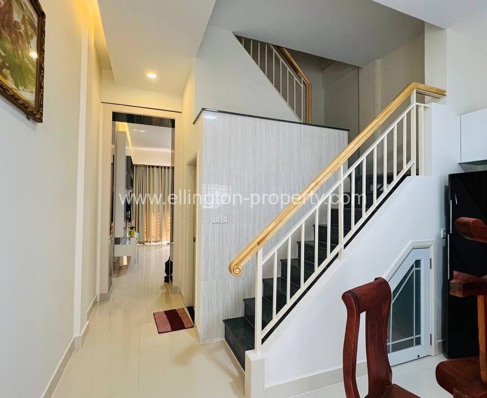 4 Bedrooms Shophouse Available For Rent Location In Beong Snor Id S2166 - Ellington Property