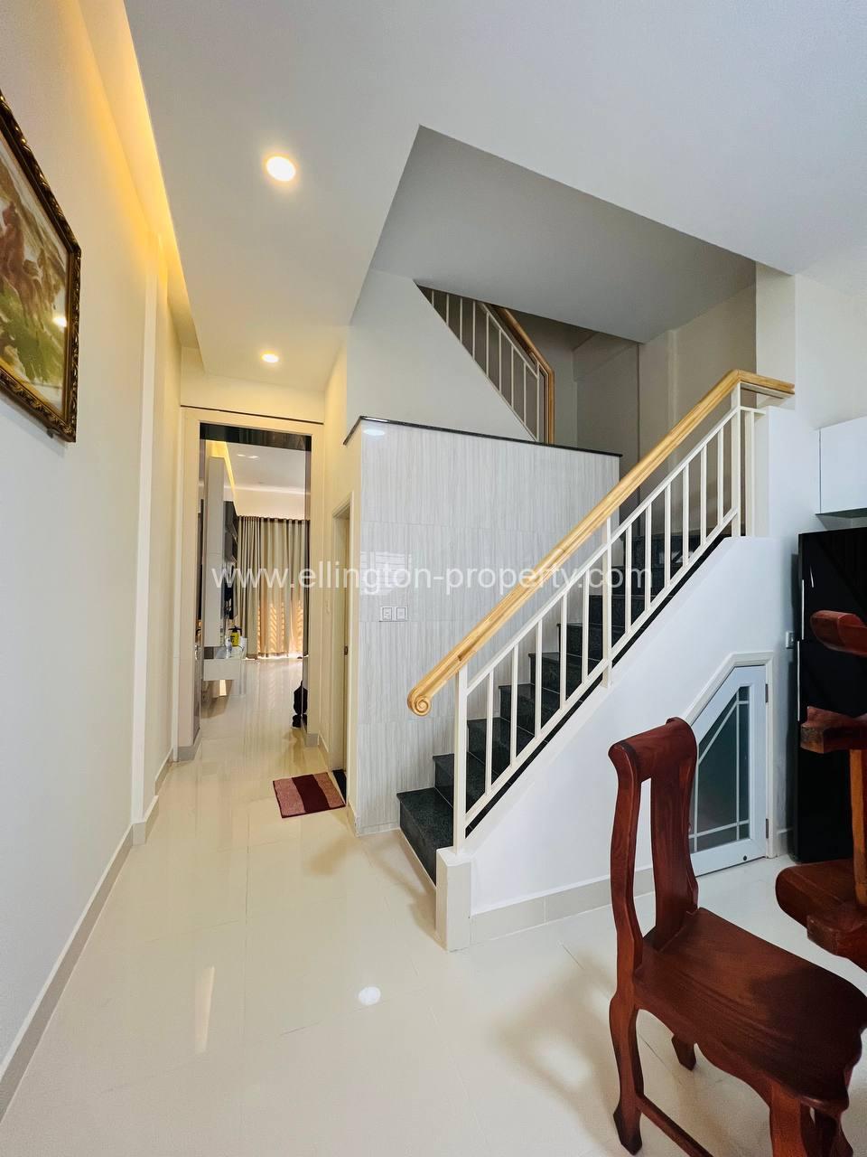 4 Bedrooms Shophouse Available For Rent Location In Beong Snor Id S2166 - Ellington Property