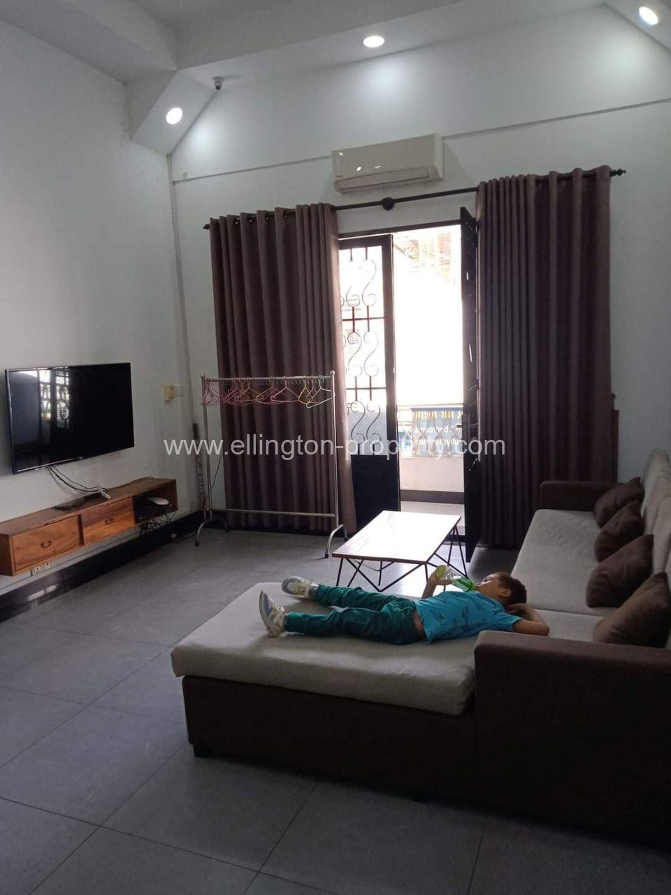 Two Bedrooms Apartment Renovate Available  For Rent Location In Doun Penh . - Ellington Property