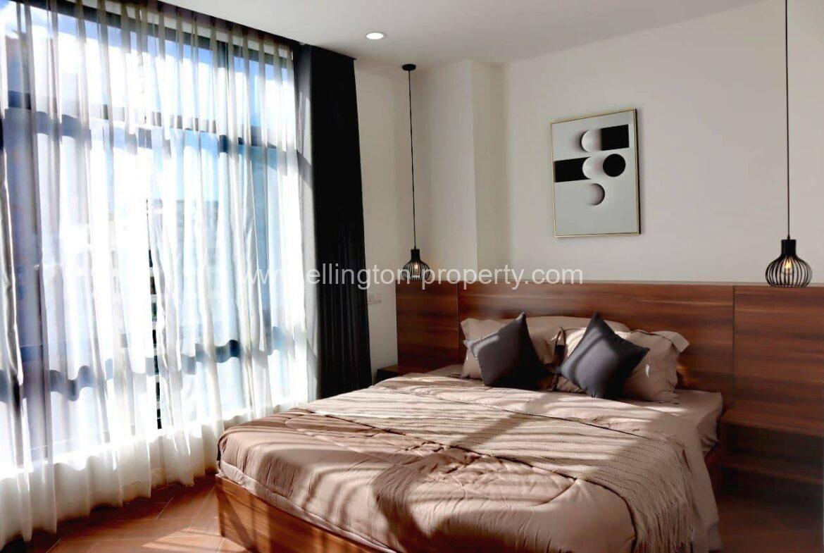 1 Bedroom Services Apartment For Rent In Bkk1 - Ellington Property