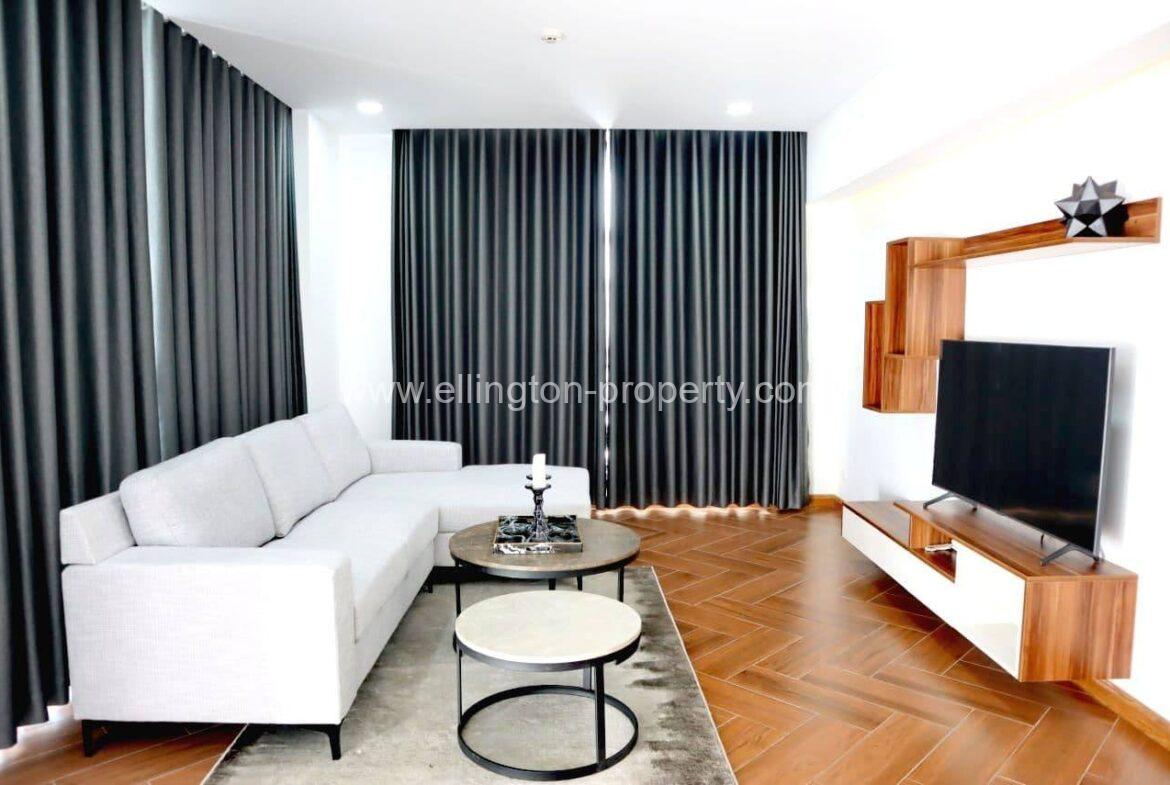 1 Bedroom Services Apartment For Rent In Bkk1 - Ellington Property