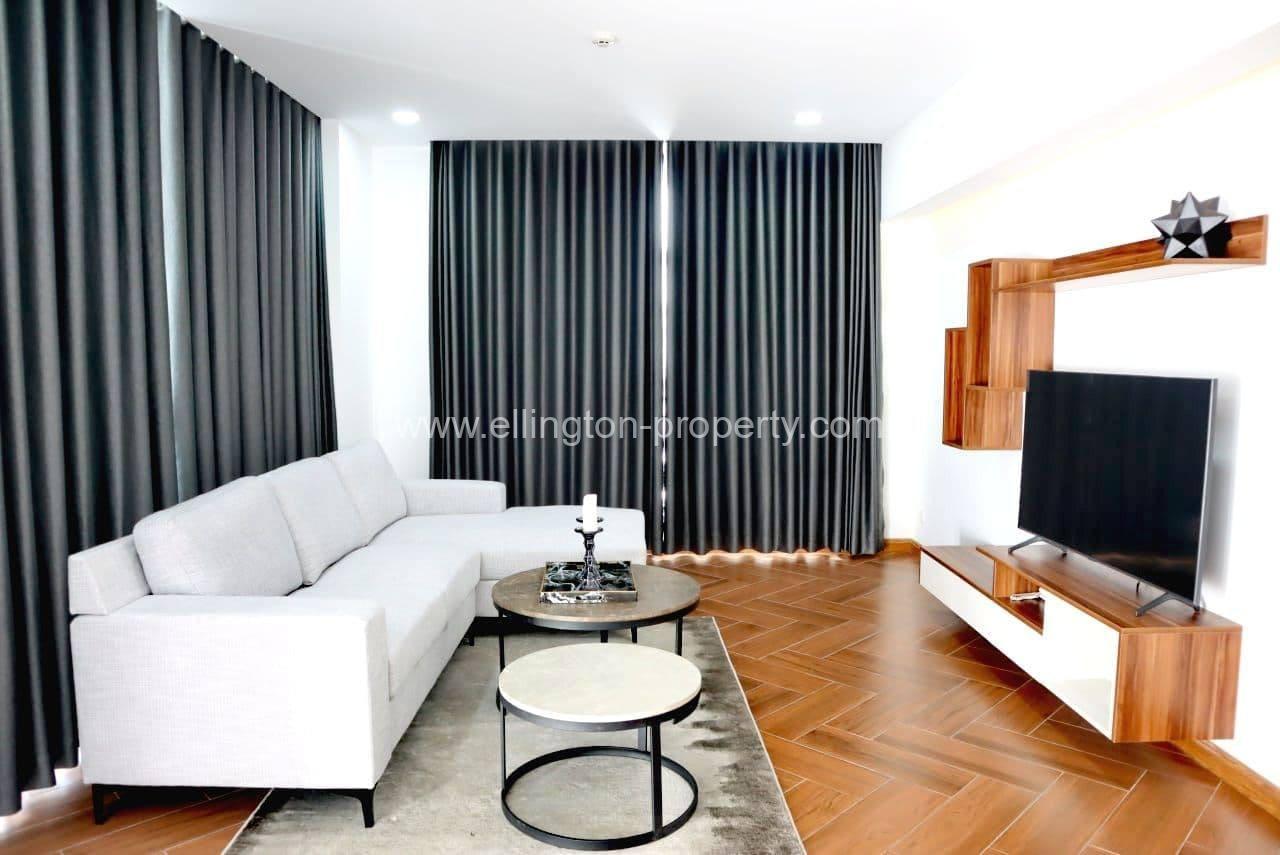 1 Bedroom Services Apartment For Rent In Bkk1 - Ellington Property