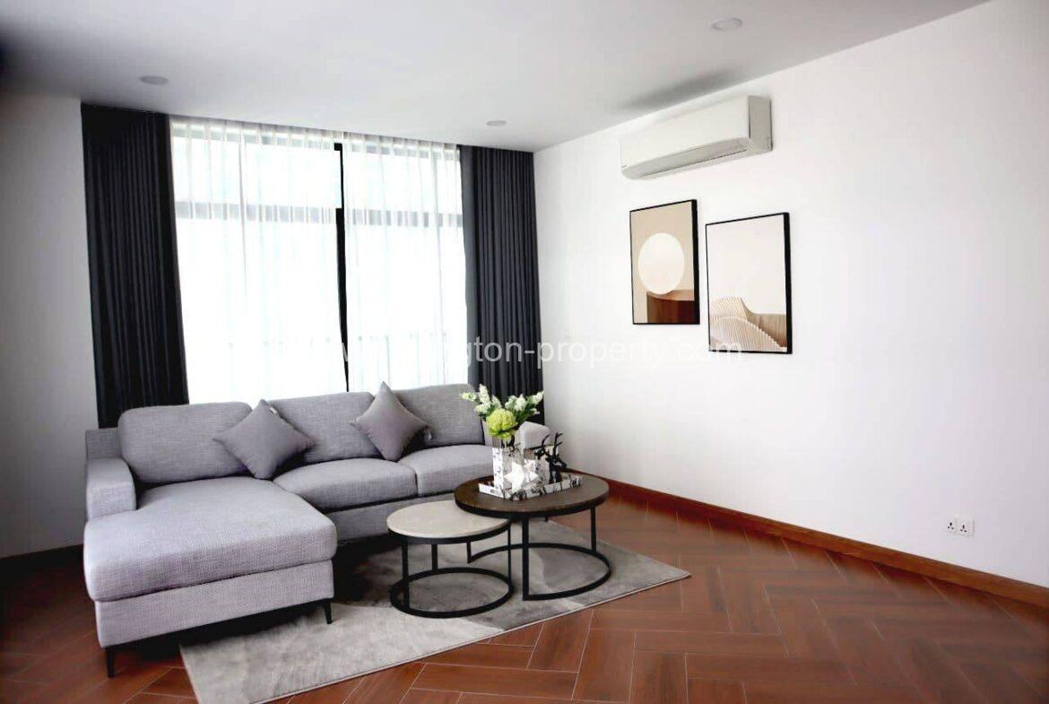 1 Bedroom Services Apartment For Rent In Bkk1 - Ellington Property