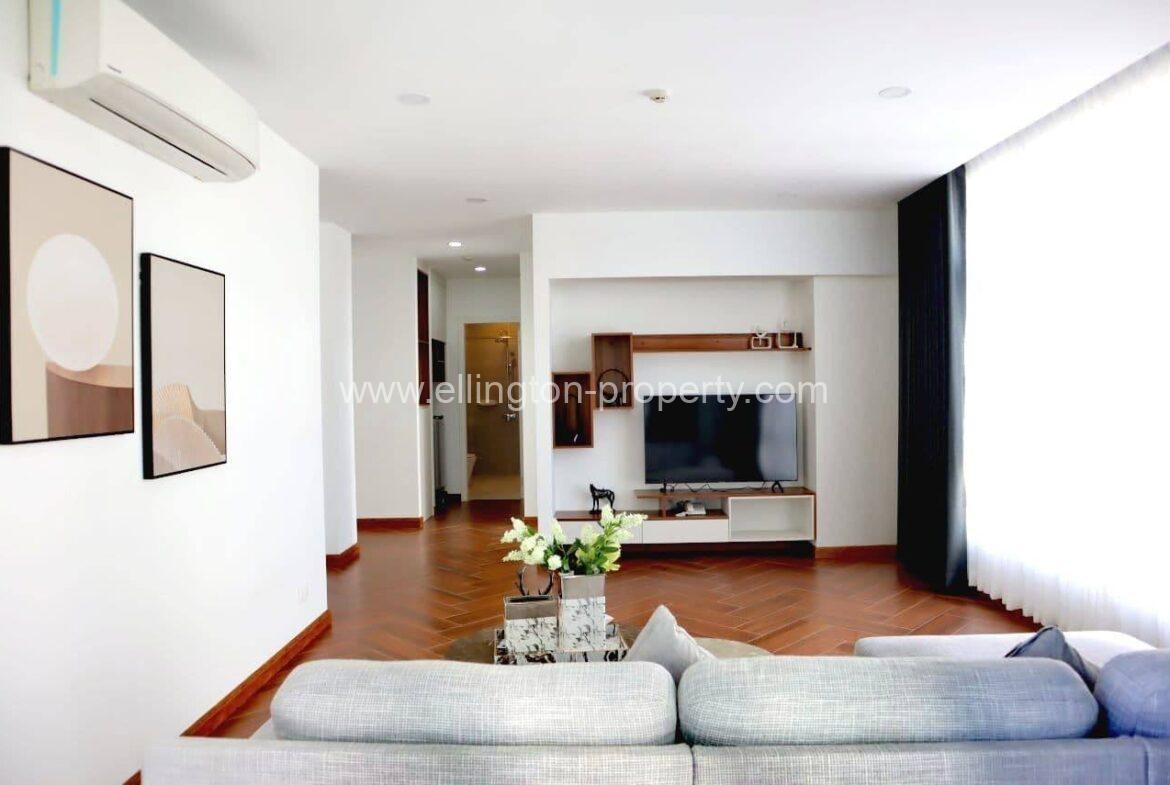 1 Bedroom Services Apartment For Rent In Bkk1 - Ellington Property