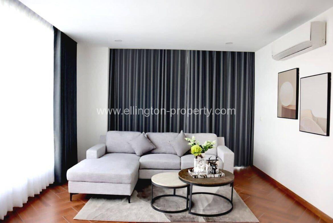 1 Bedroom Services Apartment For Rent In Bkk1 - Ellington Property