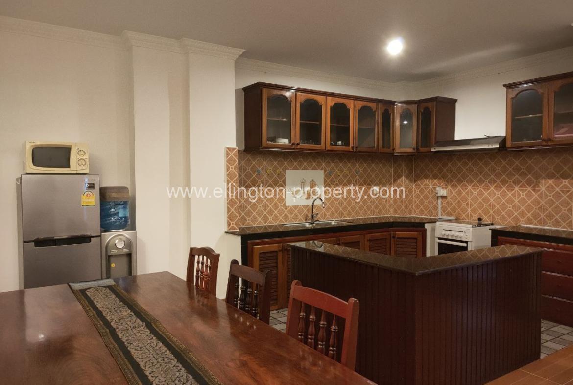 2 Bedroom Services Apartment For Rent In Daun Penh - Ellington Property