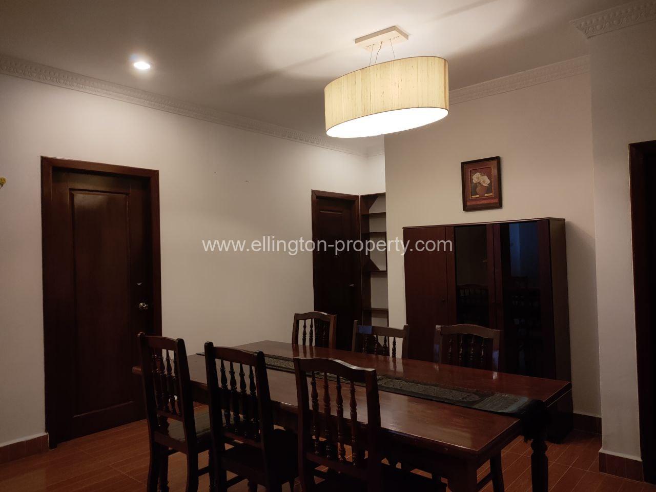 2 Bedroom Services Apartment For Rent In Daun Penh - Ellington Property