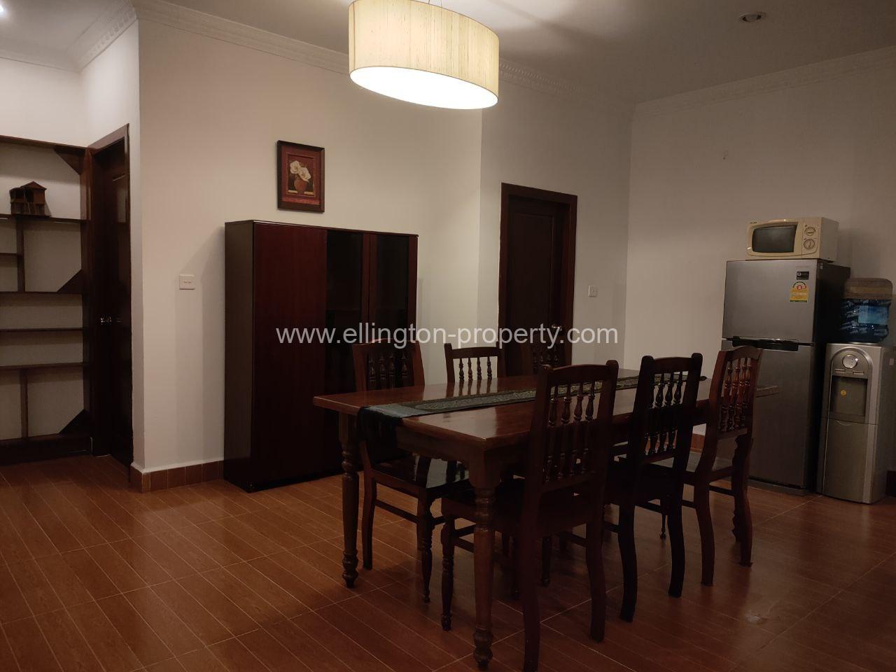 2 Bedroom Services Apartment For Rent In Daun Penh - Ellington Property