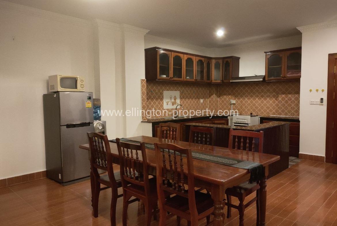 2 Bedroom Services Apartment For Rent In Daun Penh - Ellington Property